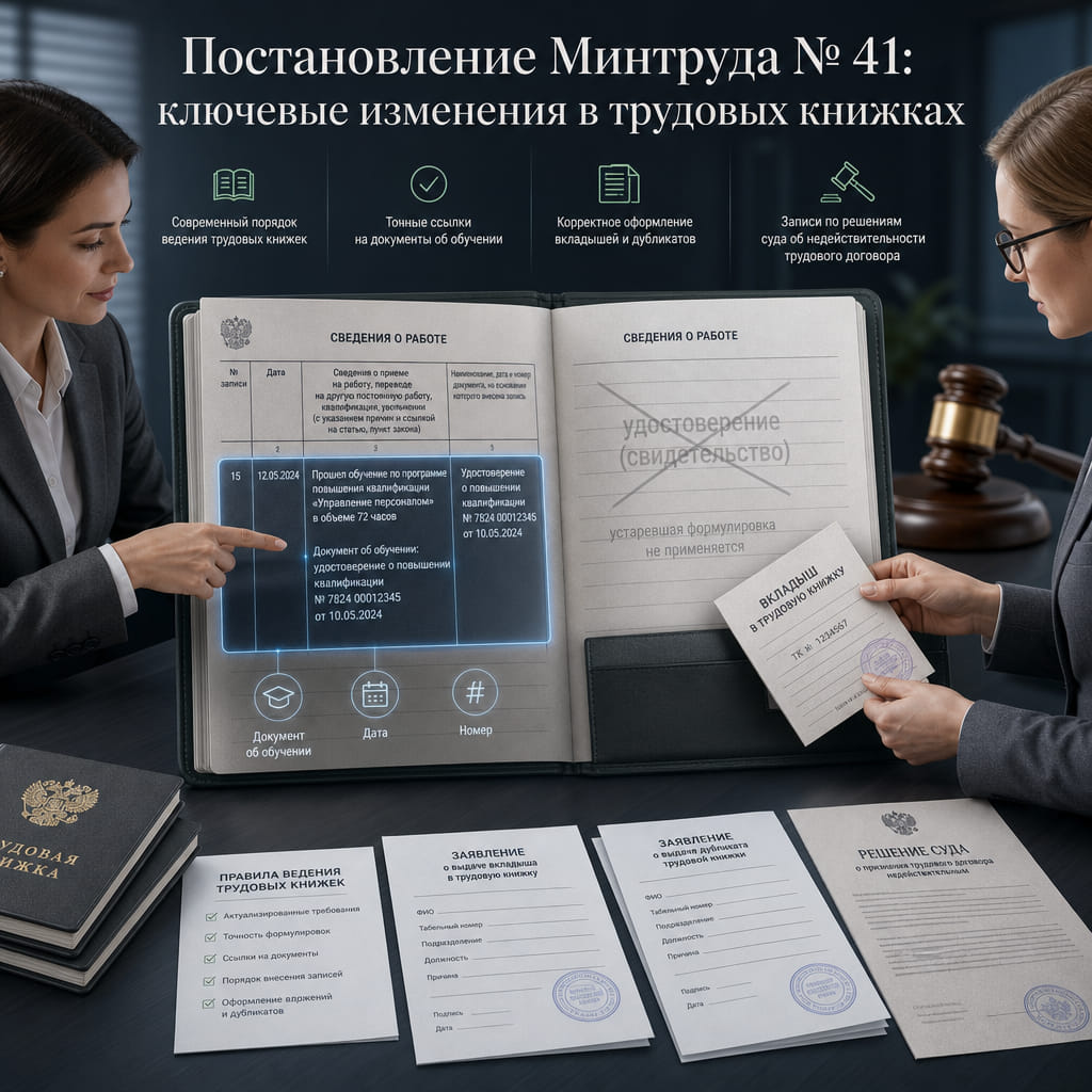 Краткая аналитика постановления Минтруда и соцзащиты РБ № 41 от 08.05.2026