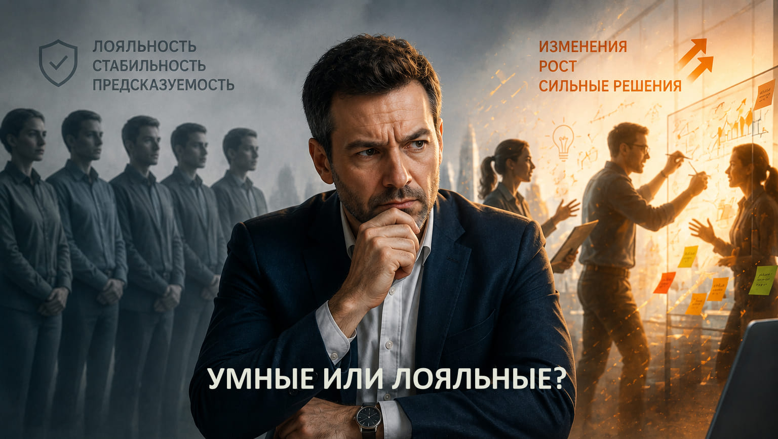 Какую команду выбирает бизнес «лояльных» или «сильных»? 
