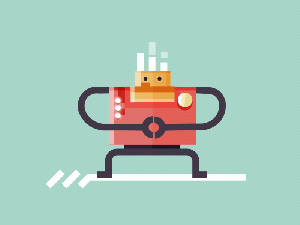robot dribble