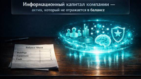 Информационный капитал компании - актив, который не отражается в балансе